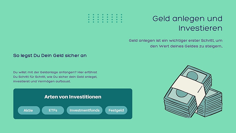 Geldanlage Geld sicher anlegen Geldanlage Geld sicher anlegen